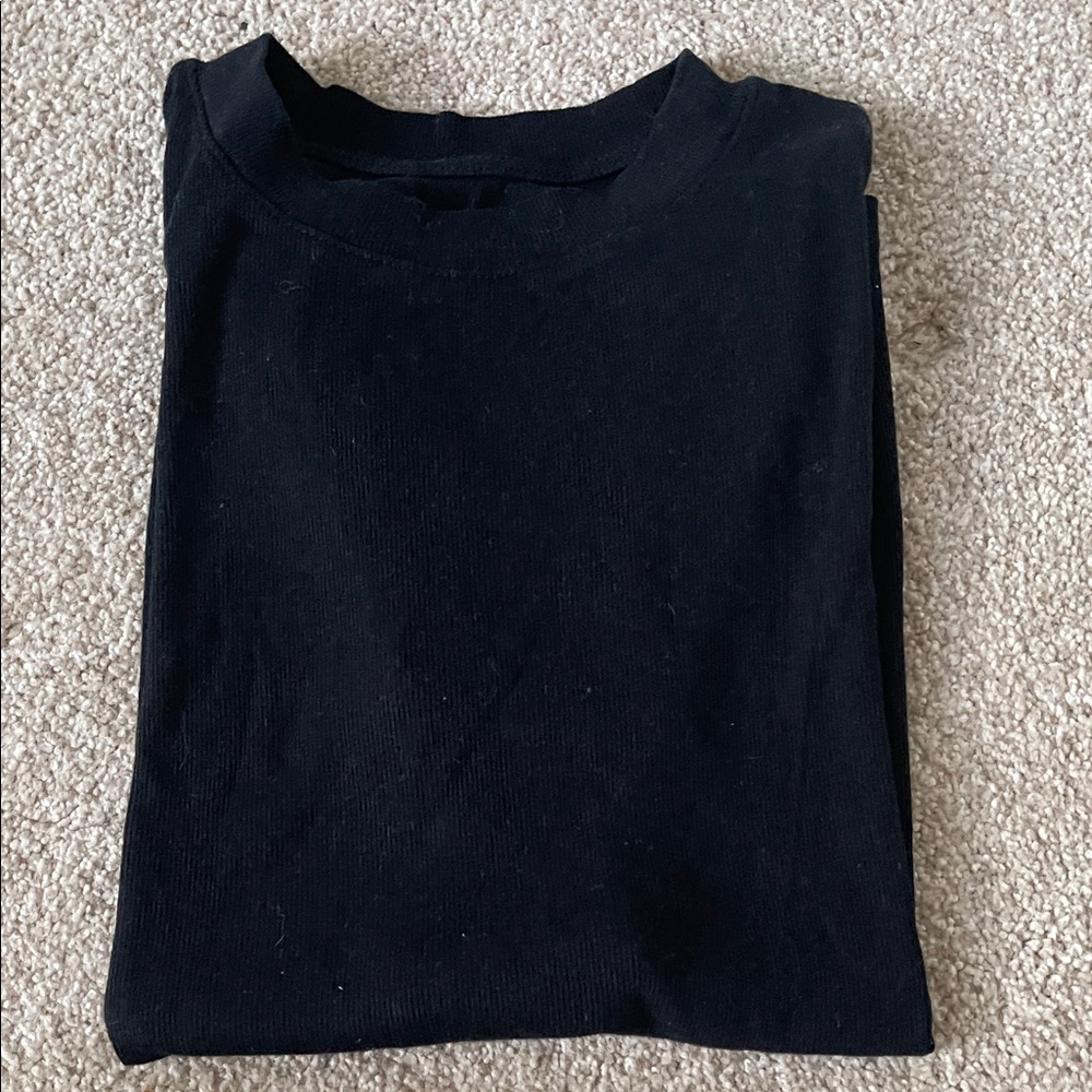 a new day Black Short Sleeve Tee
